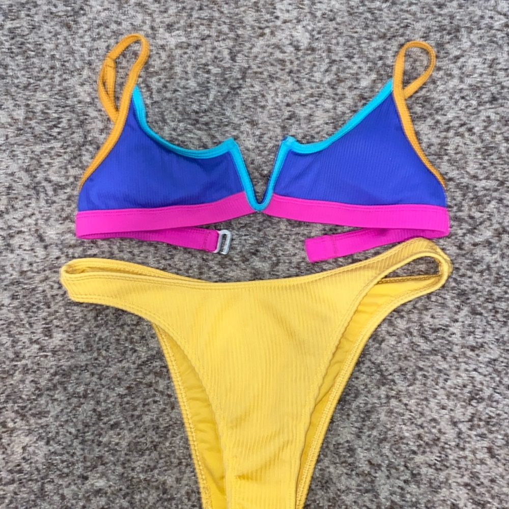Colorblock Bikini